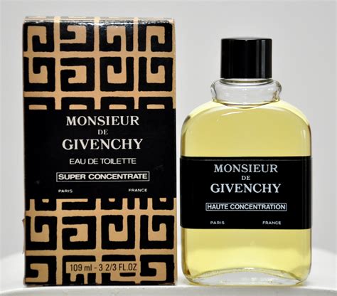 monsieur givenchy eau toilette.